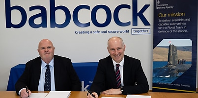 babcock UK nuclear submarine contract dc jmdw0m