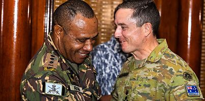 brigadier david mccammon colonel boniface aruma dc he2iop