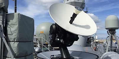 ems cobra naval satcom terminal dc xxh6gt