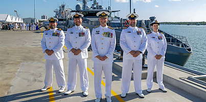 hmas cape hawke commissioning dc f5rixk