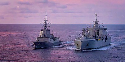 hmas hobart french refueling dc y9taps