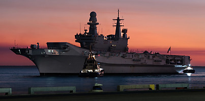 italian aircraft carrier ITS Cavour dc grktk1