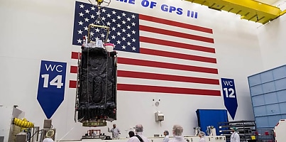 lockheed martin GPS III satellite dc okvywj