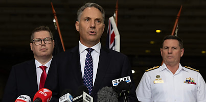 marles press con HMAS canberra dc mnfrzy