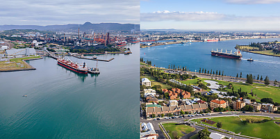 port kembla harbour newcastle harbour dc vrimgd