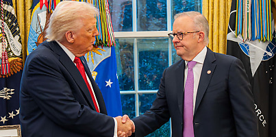 trump albanese meeting Oct2025 dc bmreuz