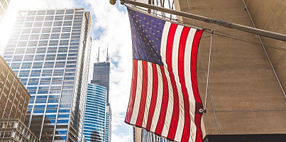 united states flag city dc cig9yl