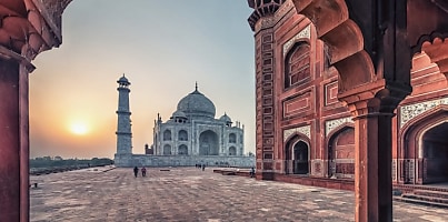 India Taj Mahal lw