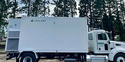 LeoLabs mobile radar zt8foh