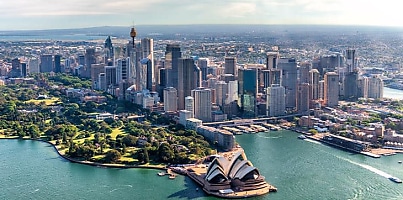 sydney aerial harbour myb