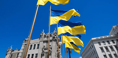 Ukraine flags ne