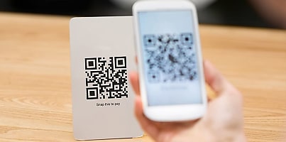QR code scanning reb