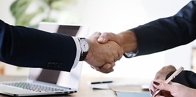 handshake deal hire reb