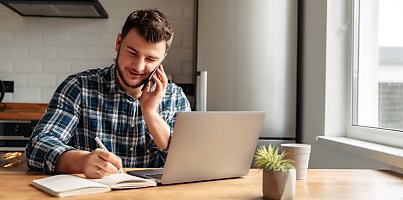 man work from home reb riwdml