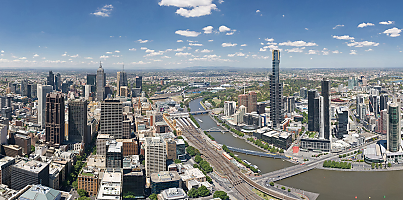 melbourne cbd river aerial reb cepbe9
