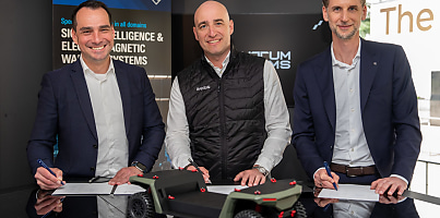 Rohde Schwarz and Quantum Systems join forces to redefine EW and C UAS enabled uncrewed operations  1 e8ysez