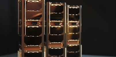 Sky and Space Diamond nano satellites