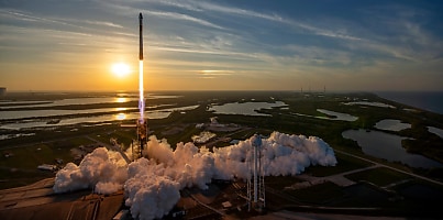 SpaceX Transporter 13 Falcon 9 zwufwo