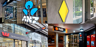 ANZ CBA Westpac NAB branches ta xo57wc