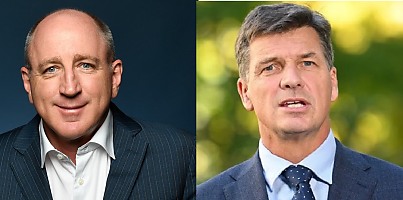 Luke howarth mp angus taylor mp shadow treasurer shadow assistant treasurer TA o9fcqc