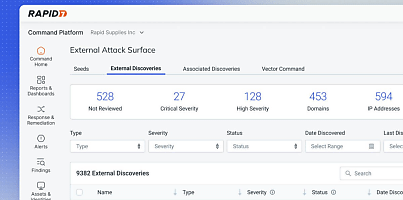 Vector Command tabs attack surface assessment ytauyc