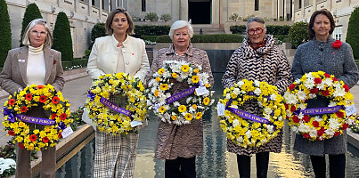 War widows executive at AWM web cjqhgh