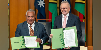 australia vanuatu sign deal cd rurbcp g9takj