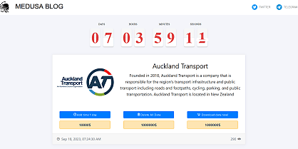 Auckland Transport hack ecqayz