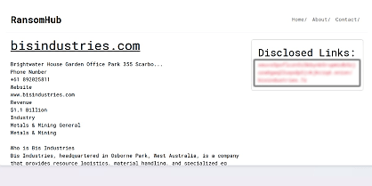 Bis RansomHub upmoqp