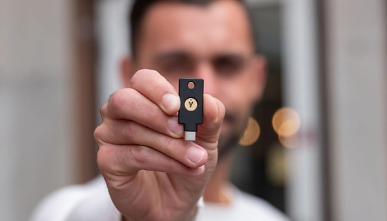 YubiKey 5C NFC reized for Cyber Daily me9z5q