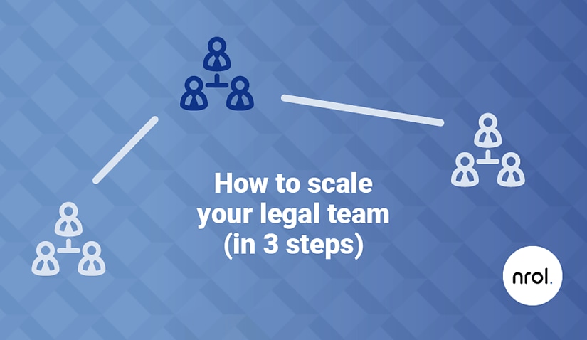 How to scale your legal team (in 3 steps)