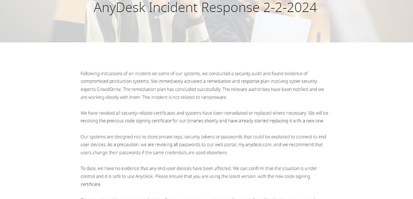 AnyDesk credentials on sale in the wake of security advisory