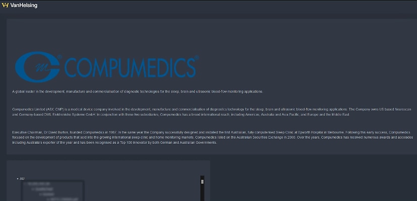 Exclusive: Australian medical device company Compumedics listed ransomware leak site