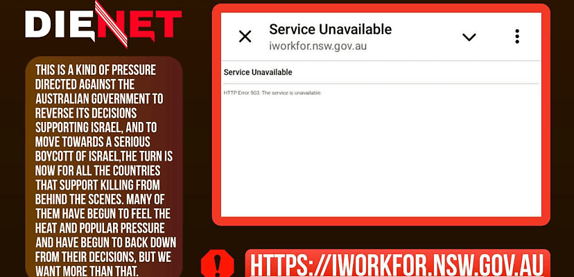 Exclusive: DDoS hacktivists pressure Australia to boycott Israel