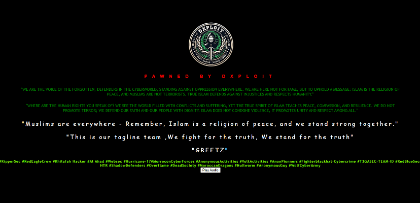 Exclusive: Australian disability services website defaced by DXPLOIT and other ‘hacktivists’