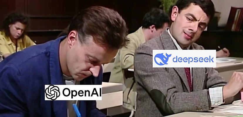 OpenAI claims DeepSeek trained R1 using its data