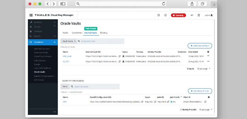 Thales launches external key management for Oracle Cloud Infrastructure