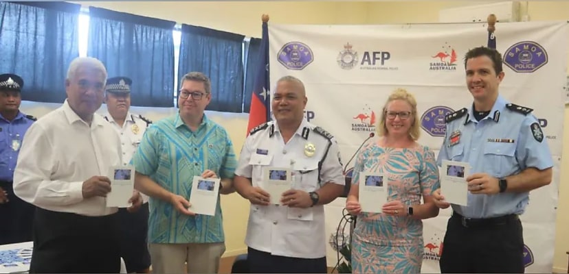 AFP helps fund new training facility for Samoan Police, with cyber safety a focus