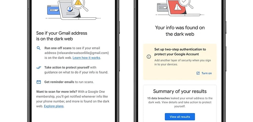 Google introduces new safety features, including dark web scanning for email addresses