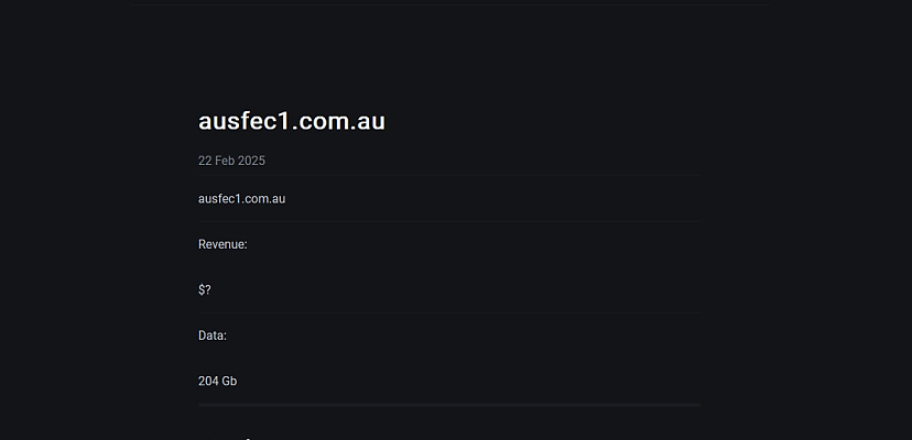 Exclusive: Aussie food distribution company listed on dark web leak site