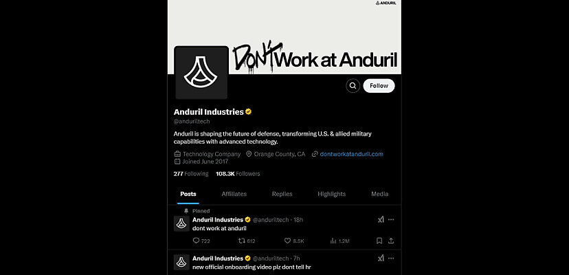 Anduril’s new recruitment campaign looks like a hack, but it isn't