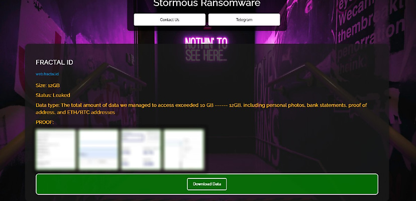Exclusive: Stormous ransomware claims hack of blockchain identity firm Fractal ID