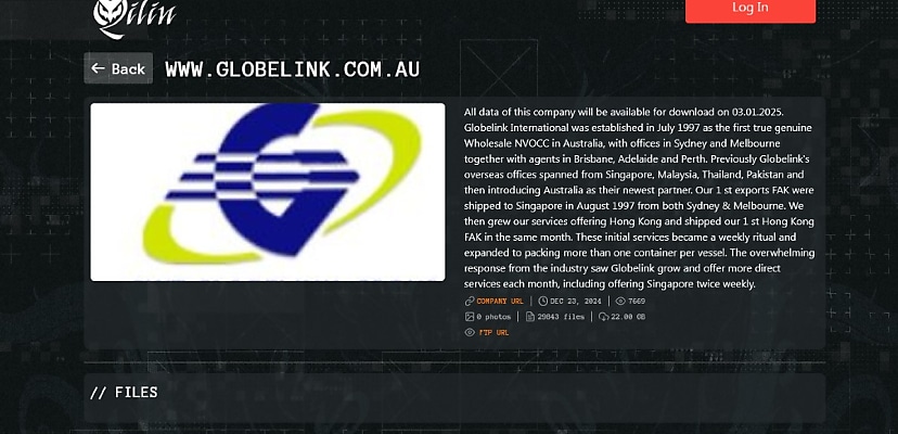 Exclusive: Qilin ransomware operation claims hack of Aussie freight forwarder