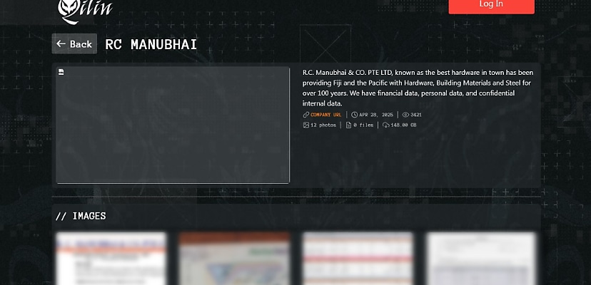 Exclusive: Popular Fijian hardware store listed by Qilin ransomware 
