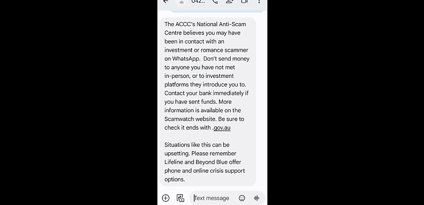 National Anti-Scam Centre warns more than 5,000 Australians over romance scam operation