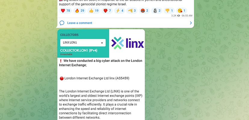 Anonymous Sudan claims hack on London Internet Exchange over Yemen air attacks