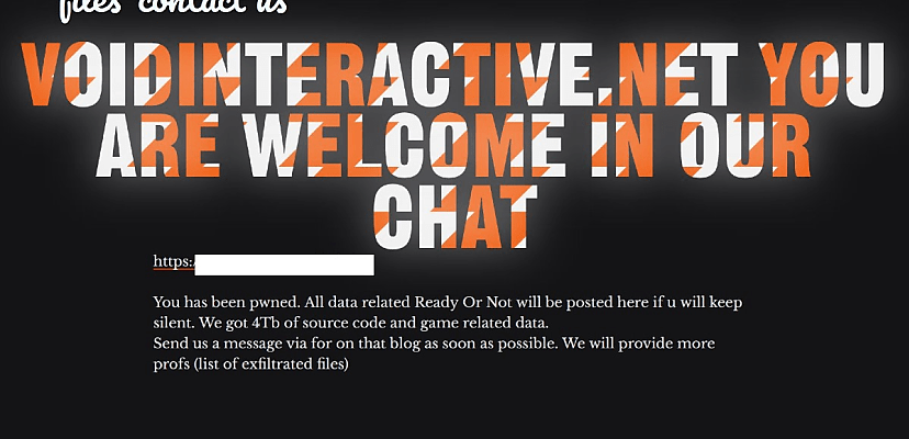 D#NUT ransomware gang claims Ready or Not dev Void Interactive as a victim