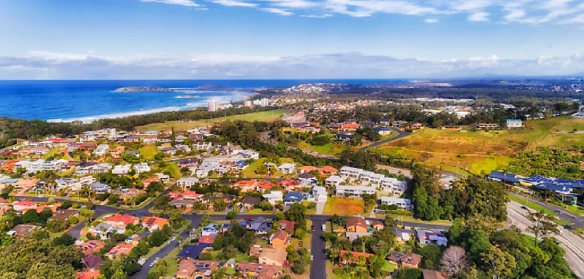 Coffs Harbour aerial reb lvxv6y