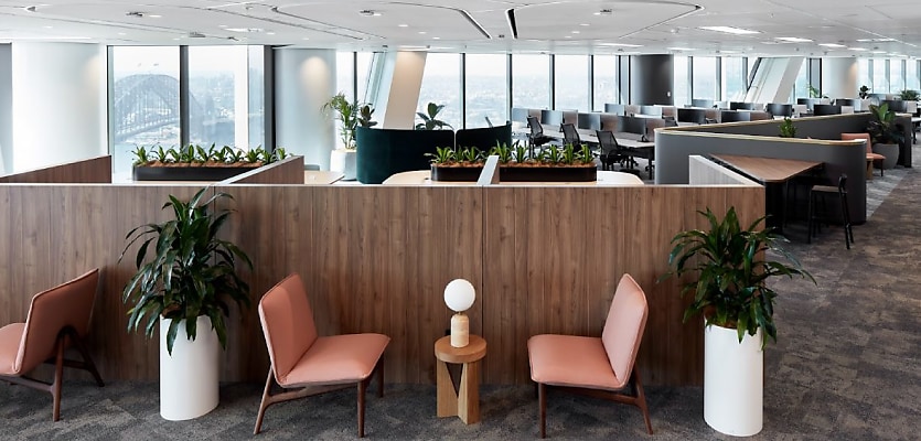 JLL sydney headquarters interior reb nhnfnf