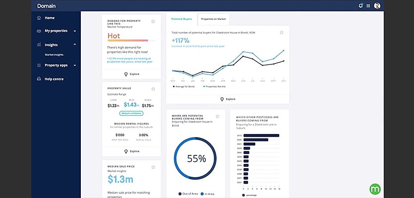 Domain portal tools reb